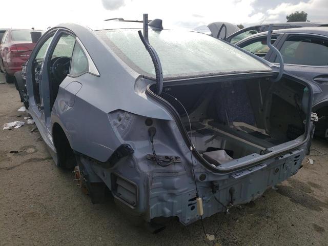 1HGCV1F31MA005375 - 2021 HONDA ACCORD SPORT GRAY photo 2