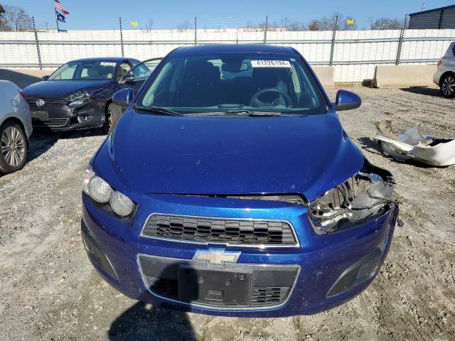 1G1JD6SG2D4236792 - 2013 CHEVROLET SONIC LT BLUE photo 5