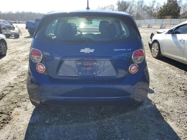 1G1JD6SG2D4236792 - 2013 CHEVROLET SONIC LT BLUE photo 6