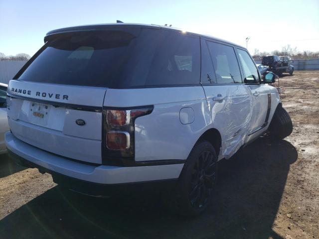 SALGS5SE7LA400126 - 2020 LAND ROVER RANGE ROVE P525 HSE WHITE photo 3