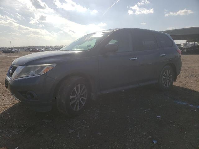 5N1AR2MN7EC617067 - 2014 NISSAN PATHFINDER S 蓝色 照片 1