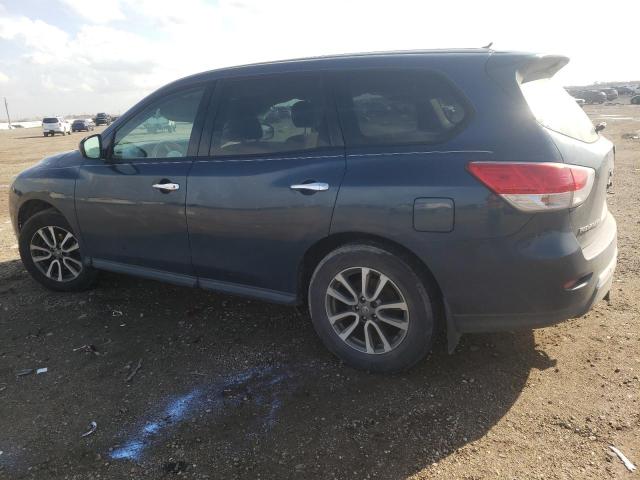 5N1AR2MN7EC617067 - 2014 NISSAN PATHFINDER S 蓝色 照片 2
