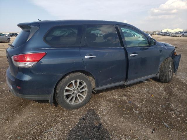 5N1AR2MN7EC617067 - 2014 NISSAN PATHFINDER S 蓝色 照片 3