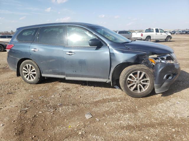 5N1AR2MN7EC617067 - 2014 NISSAN PATHFINDER S 蓝色 照片 4