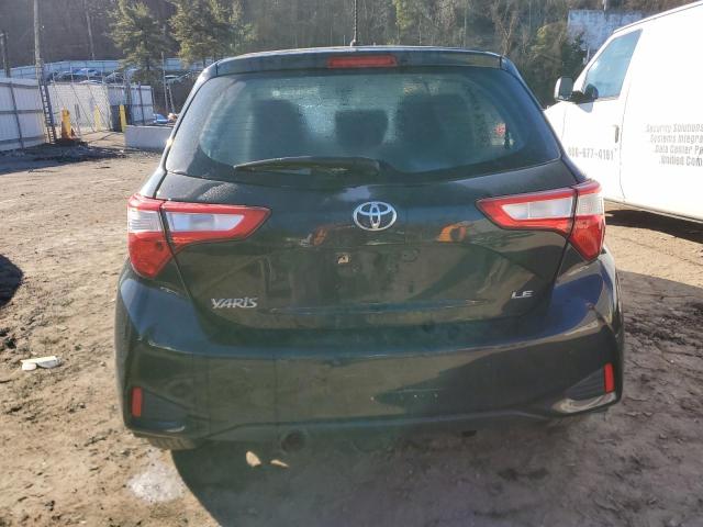 VNKKTUD3XJA092328 - 2018 TOYOTA YARIS L BLACK photo 6