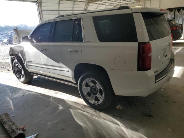 1GNSKCKC4FR129009 - 2015 CHEVROLET TAHOE K1500 LTZ WHITE photo 2