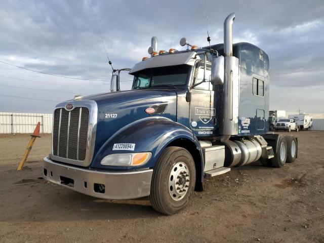 1XPHDP9X6CD155700 - 2012 PETERBILT 386 BLUE photo 2