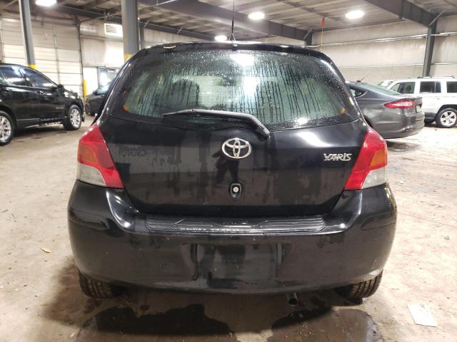 JTDKT903695223271 - 2009 TOYOTA YARIS BLACK photo 6