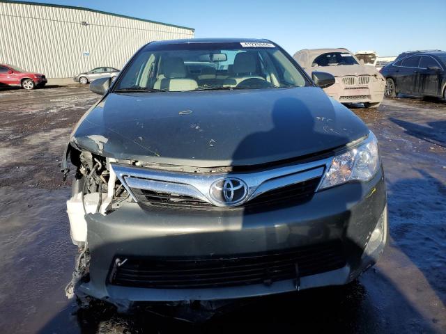 4T1BF1FK0DU642413 - 2013 TOYOTA CAMRY L GREEN photo 5