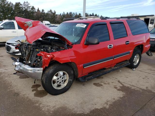 3GNFK16Z62G360041 - 2002 CHEVROLET SUBURBAN K1500 RED photo 1