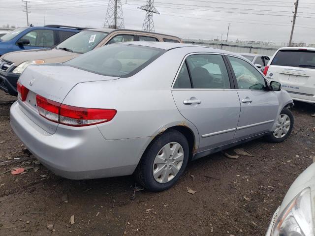 1HGCM56393A138183 - 2003 HONDA ACCORD LX SILVER photo 3