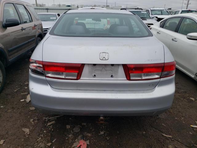 1HGCM56393A138183 - 2003 HONDA ACCORD LX SILVER photo 6