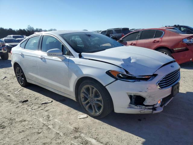 3FA6P0CD8LR194081 - 2020 FORD FUSION SEL WHITE photo 4