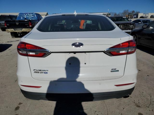 3FA6P0CD8LR194081 - 2020 FORD FUSION SEL WHITE photo 6