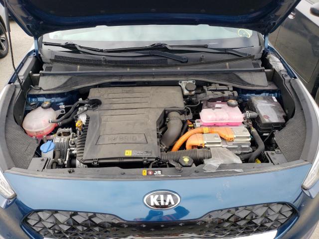 KNDCB3LCXL5451006 - 2020 KIA NIRO LX BLUE photo 11