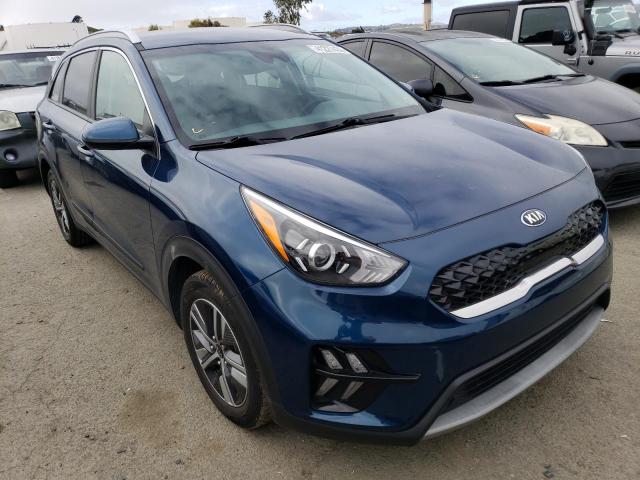 KNDCB3LCXL5451006 - 2020 KIA NIRO LX BLUE photo 4