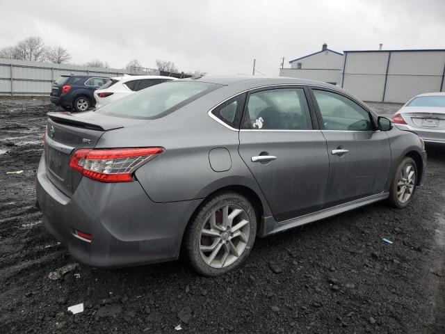 3N1AB7AP8FY296146 - 2015 NISSAN SENTRA S CHARCOAL photo 3