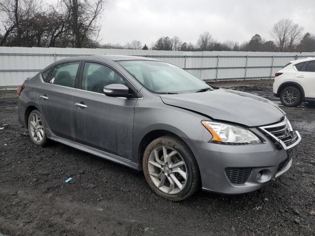 3N1AB7AP8FY296146 - 2015 NISSAN SENTRA S CHARCOAL photo 4