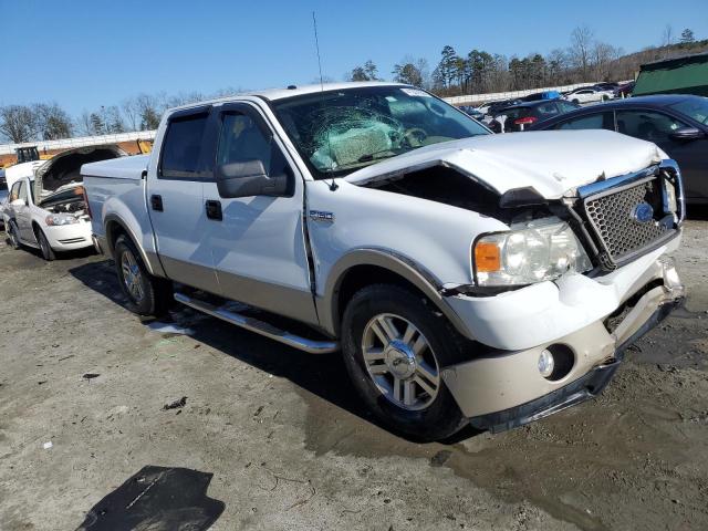 1FTPW12V17FA29896 - 2007 FORD F150 SUPERCREW TWO TONE photo 4