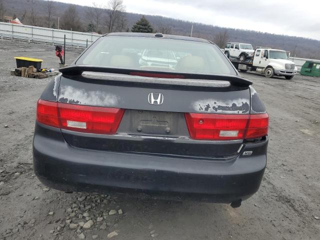 1HGCM66535A001962 - 2005 HONDA ACCORD EX BLACK photo 6