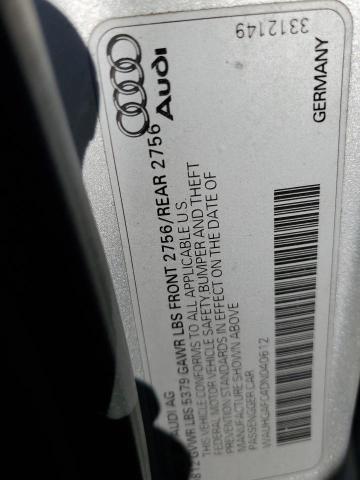 WAUHGAFC4DN040612 - 2013 AUDI A6 PRESTIGE 灰色 照片 12