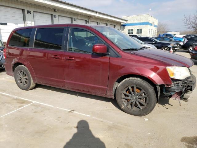 2C4RDGEG5KR769936 - 2019 DODGE GRAND CARA GT BURGUNDY photo 4