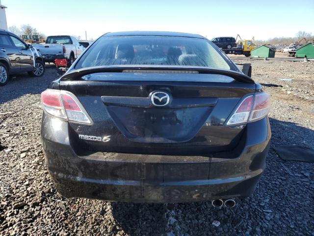 1YVHZ8BH1B5M11577 - 2011 MAZDA 6 I BLACK photo 6