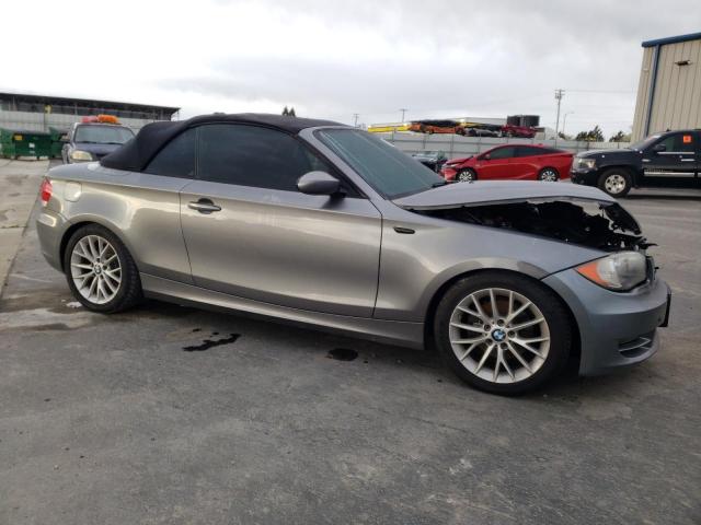 WBAUN13589VH81236 - 2009 BMW 128 I GRAY photo 4