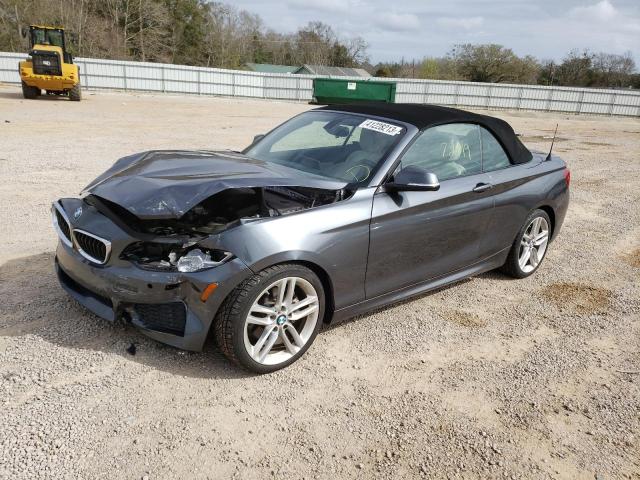 WBA1K9C55GV321794 - 2016 BMW 228 I SULEV GRAY photo 1