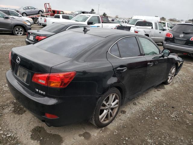 JTHBK262572031779 - 2007 LEXUS IS 250 BLACK photo 3