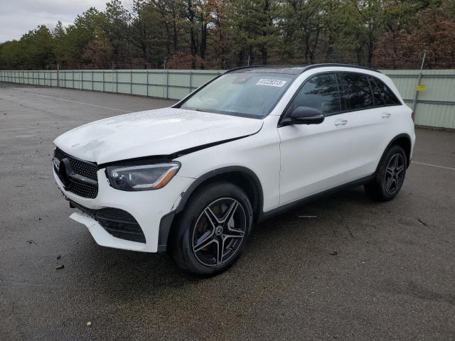 W1N0G8EB2NG101956 - 2022 MERCEDES-BENZ GLC 300 4MATIC WHITE photo 1