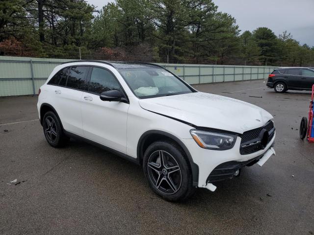 W1N0G8EB2NG101956 - 2022 MERCEDES-BENZ GLC 300 4MATIC WHITE photo 4