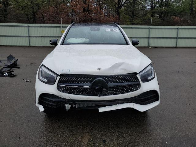 W1N0G8EB2NG101956 - 2022 MERCEDES-BENZ GLC 300 4MATIC WHITE photo 5