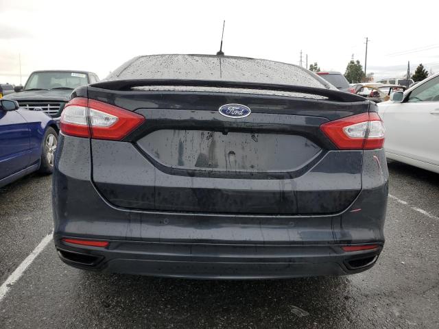 3FA6P0K98DR291828 - 2013 FORD FUSION TITANIUM BLUE photo 6