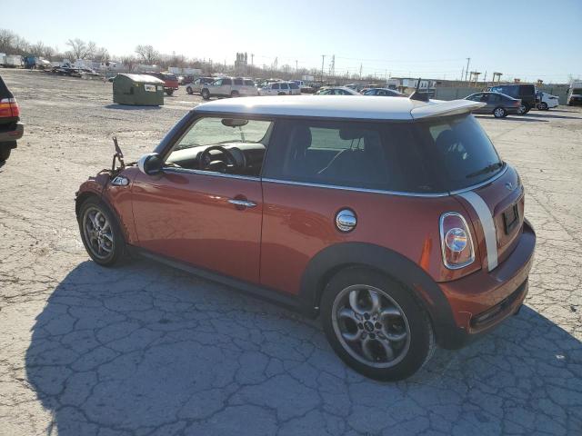 WMWSV3C54BTY21653 - 2011 MINI COOPER S ORANGE photo 2