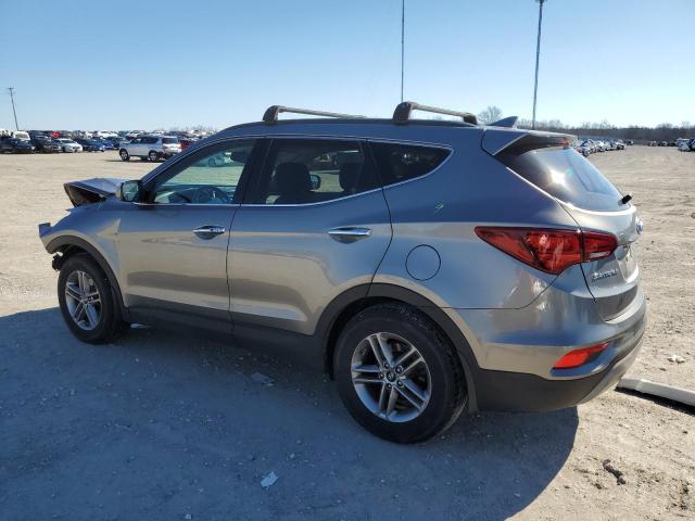 5NMZUDLB9HH050262 - 2017 HYUNDAI SANTA FE S SILVER photo 2