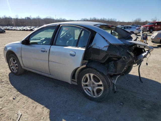 1G8AL52F54Z215296 - 2004 SATURN ION LEVEL 3 SILVER photo 2