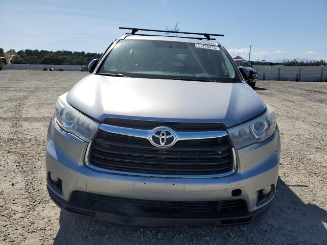 5TDJKRFH2FS101451 - 2015 TOYOTA HIGHLANDER XLE SILVER photo 5