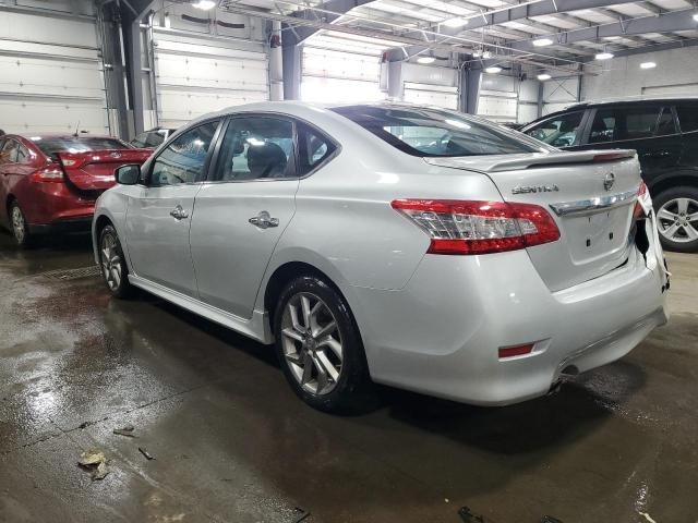 3N1AB7AP1DL659686 - 2013 NISSAN SENTRA S SILVER photo 2