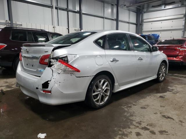 3N1AB7AP1DL659686 - 2013 NISSAN SENTRA S SILVER photo 3