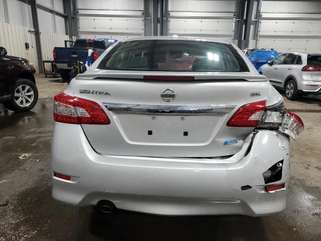 3N1AB7AP1DL659686 - 2013 NISSAN SENTRA S SILVER photo 6