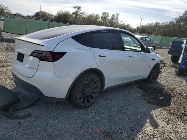 7SAYGDEF6NF531136 - 2022 TESLA MODEL Y WHITE photo 3