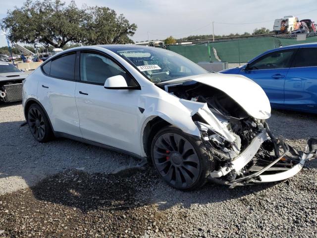 7SAYGDEF6NF531136 - 2022 TESLA MODEL Y WHITE photo 4