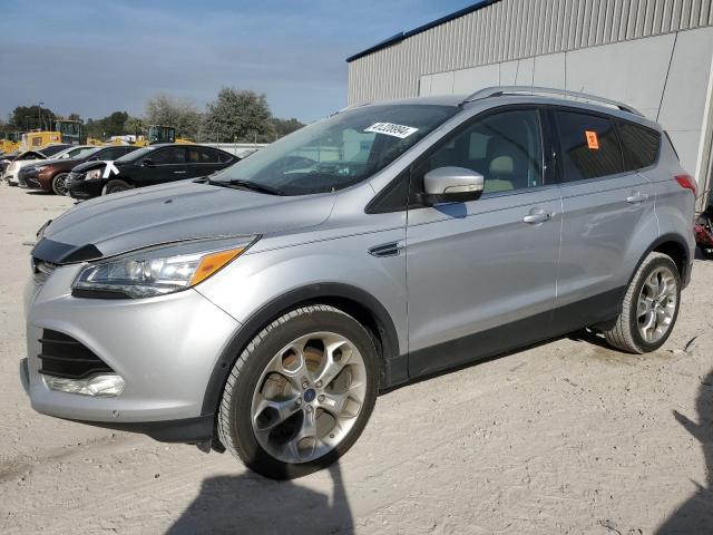 1FMCU0JX4FUB89164 - 2015 FORD ESCAPE TITANIUM SILVER photo 1