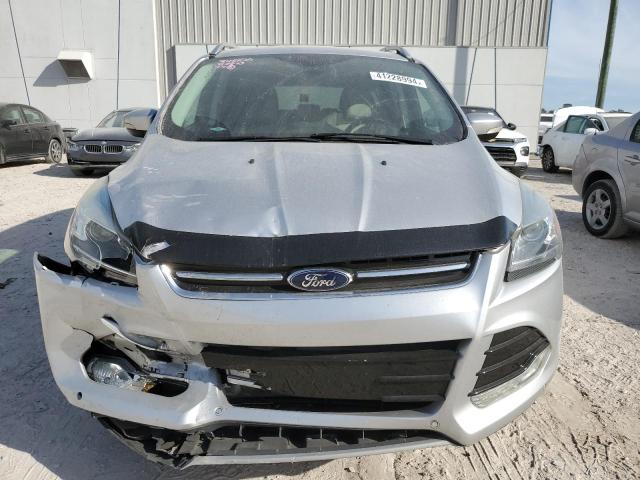 1FMCU0JX4FUB89164 - 2015 FORD ESCAPE TITANIUM SILVER photo 5