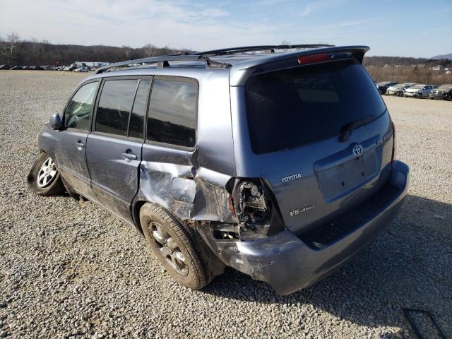 JTEHP21A870217707 - 2007 TOYOTA HIGHLANDER SPORT BLUE photo 2