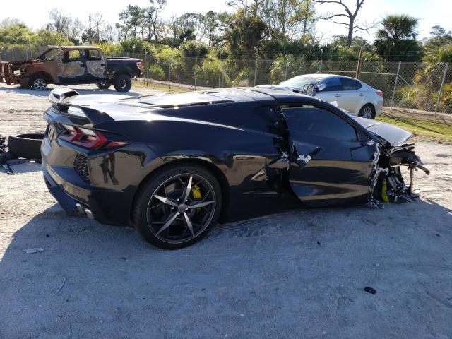 1G1YC2D41M5114657 - 2021 CHEVROLET CORVETTE STINGRAY 3LT BLACK photo 3