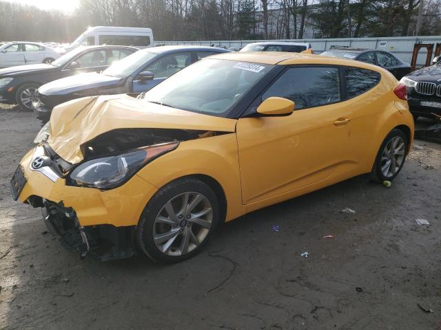 KMHTC6AD8GU303132 - 2016 HYUNDAI VELOSTER YELLOW photo 1