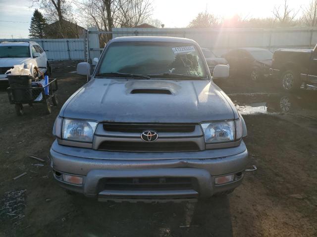 JT3HN86R620375696 - 2002 TOYOTA 4RUNNER SR5 SILVER photo 5