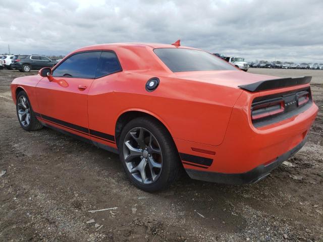 2C3CDZAG3GH330016 - 2016 DODGE CHALLENGER SXT ORANGE photo 2